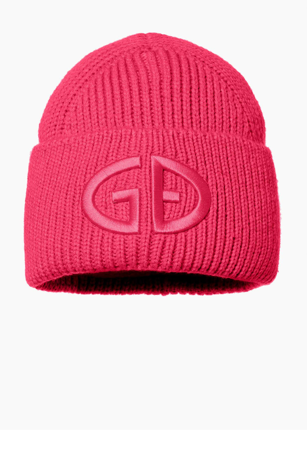 Goldbergh Valerie Knitted Beanie in Italian Rose Pink  display picture 2