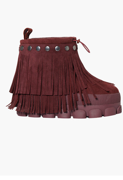 Goldbergh Vergera Snow Boot Low in Vino Rosso