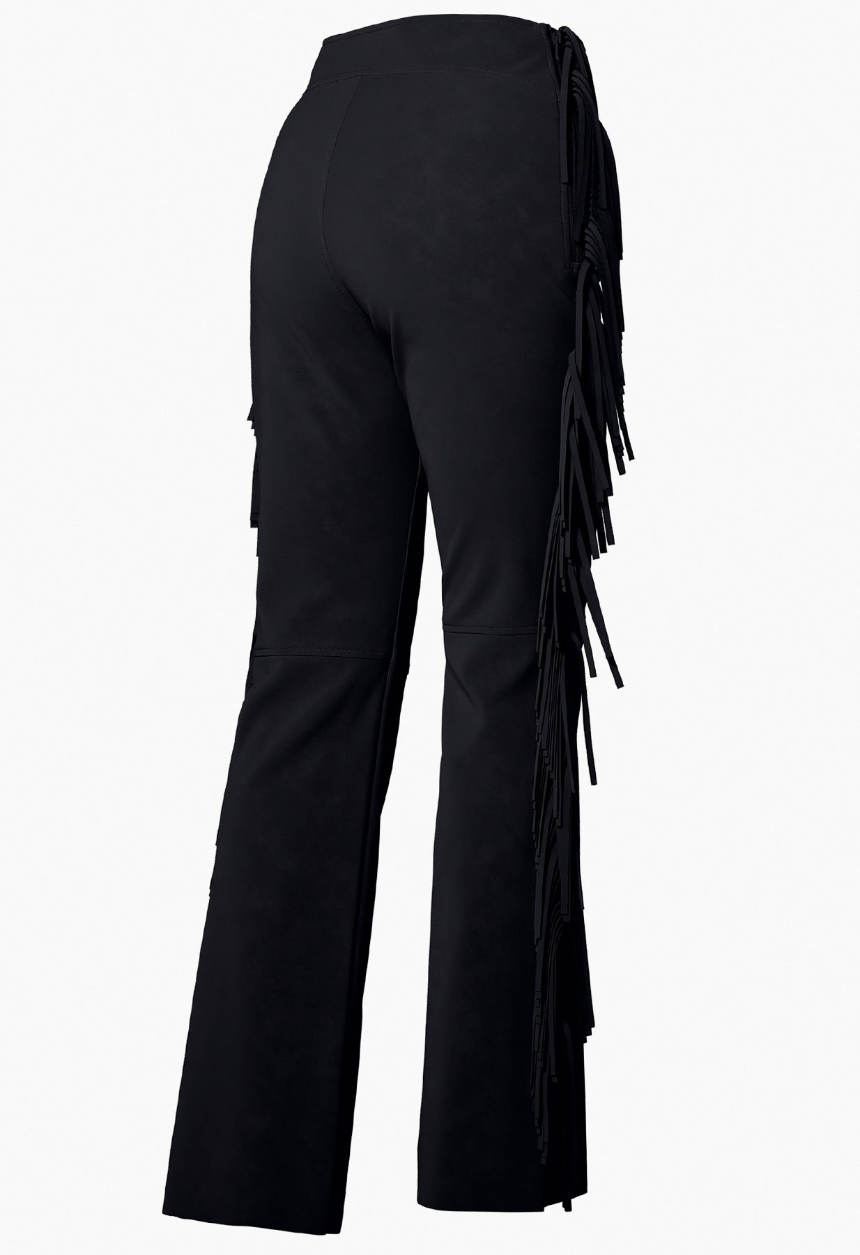 Goldbergh Lina Black Fringe Pant