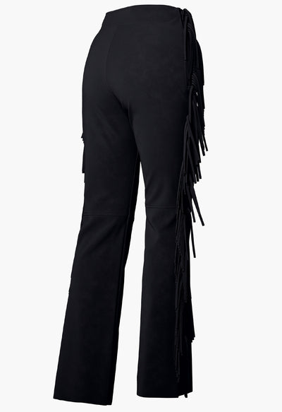 Goldbergh Lina Black Fringe Pant