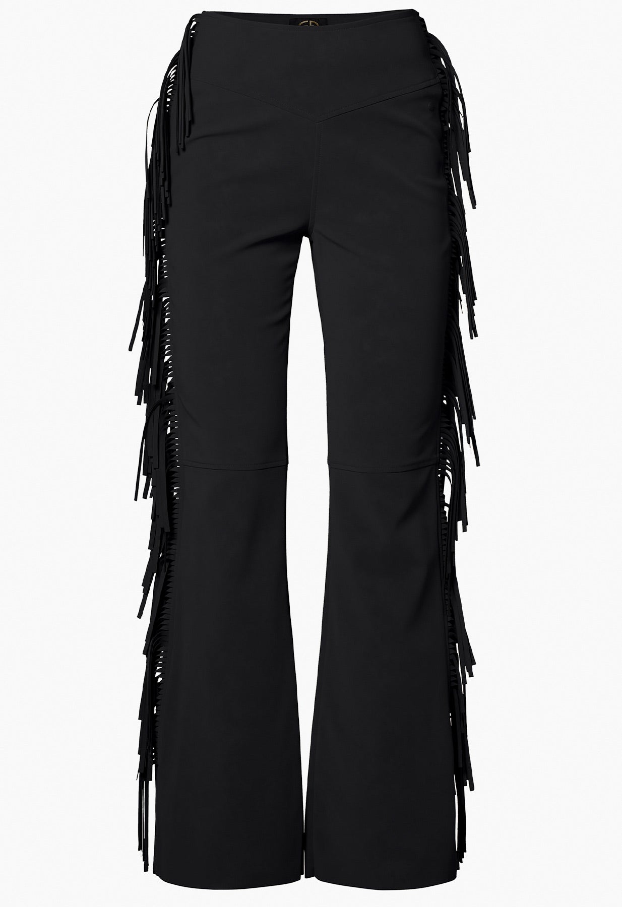 Goldbergh Lina Black Fringe Pant