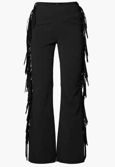 Goldbergh Lina Black Fringe Pant