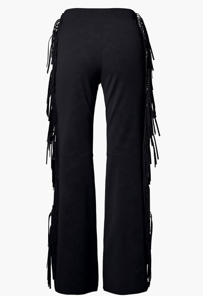 Goldbergh Lina Black Fringe Pant