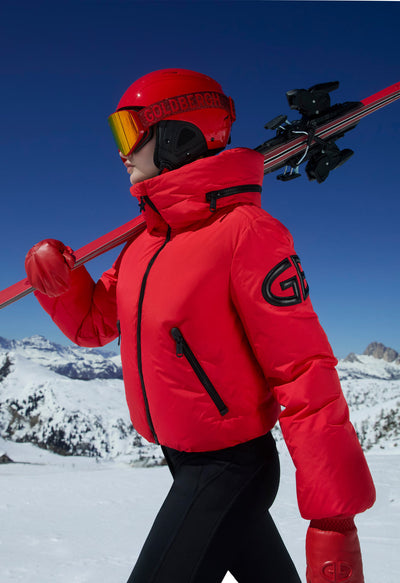 Goldbergh Porter Downfilled Ski Jacket in Red