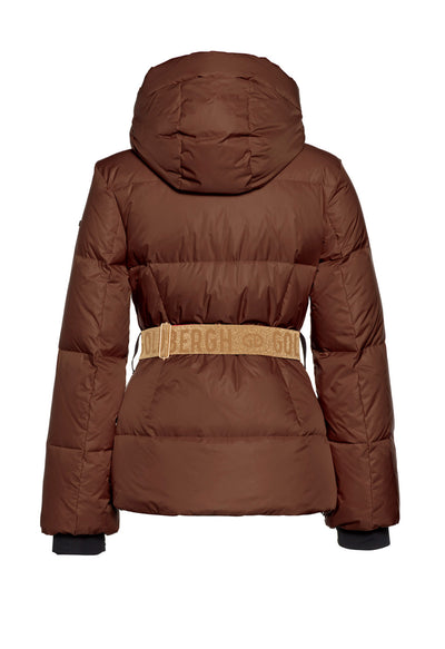 Goldbergh Snowmass Downfilled Ski Jacket in Mocha