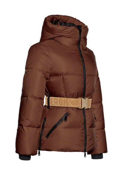 Goldbergh Snowmass Downfilled Ski Jacket in Mocha