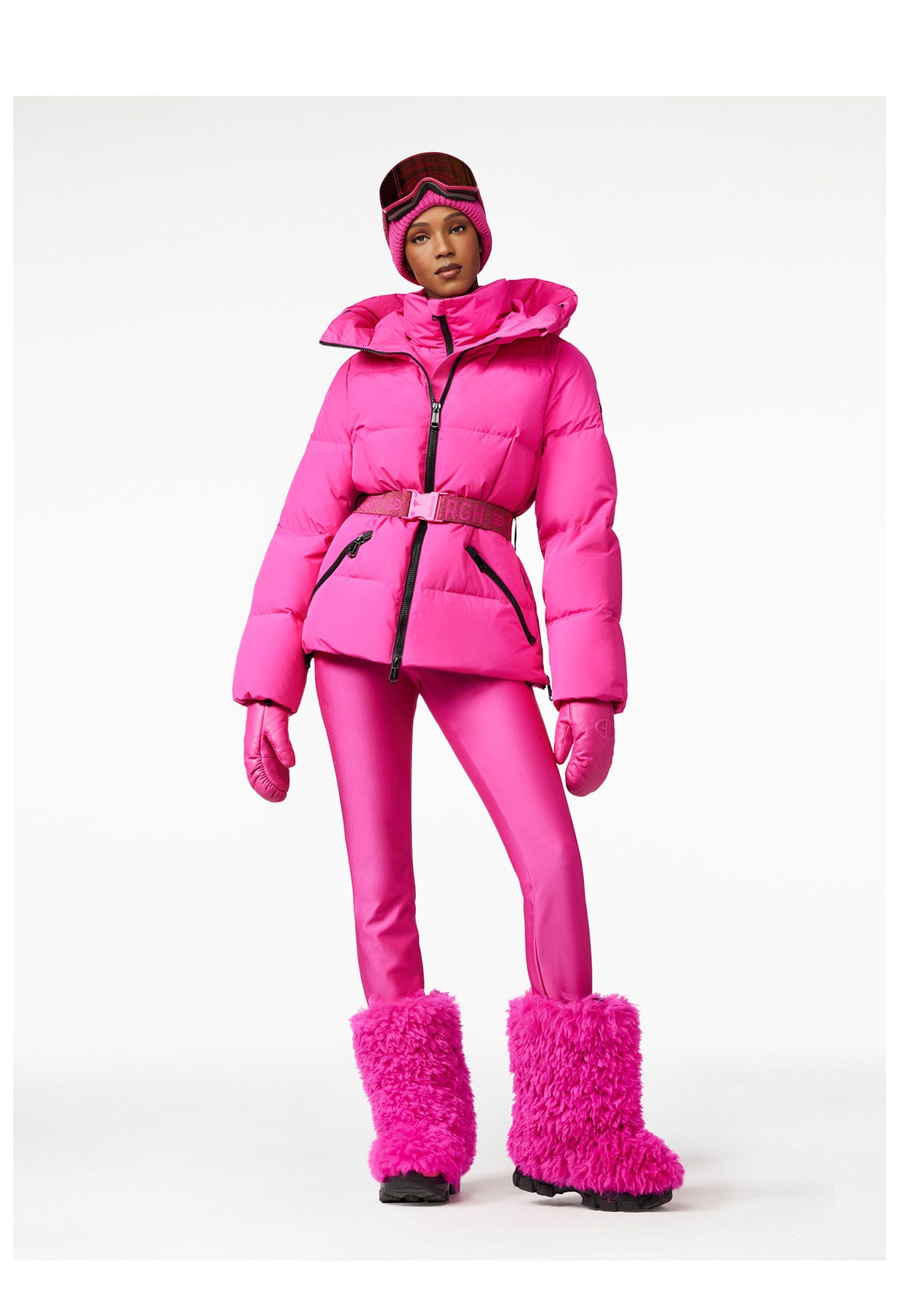 Goldbergh Snowmass Downfilled Ski Jacket in Pink