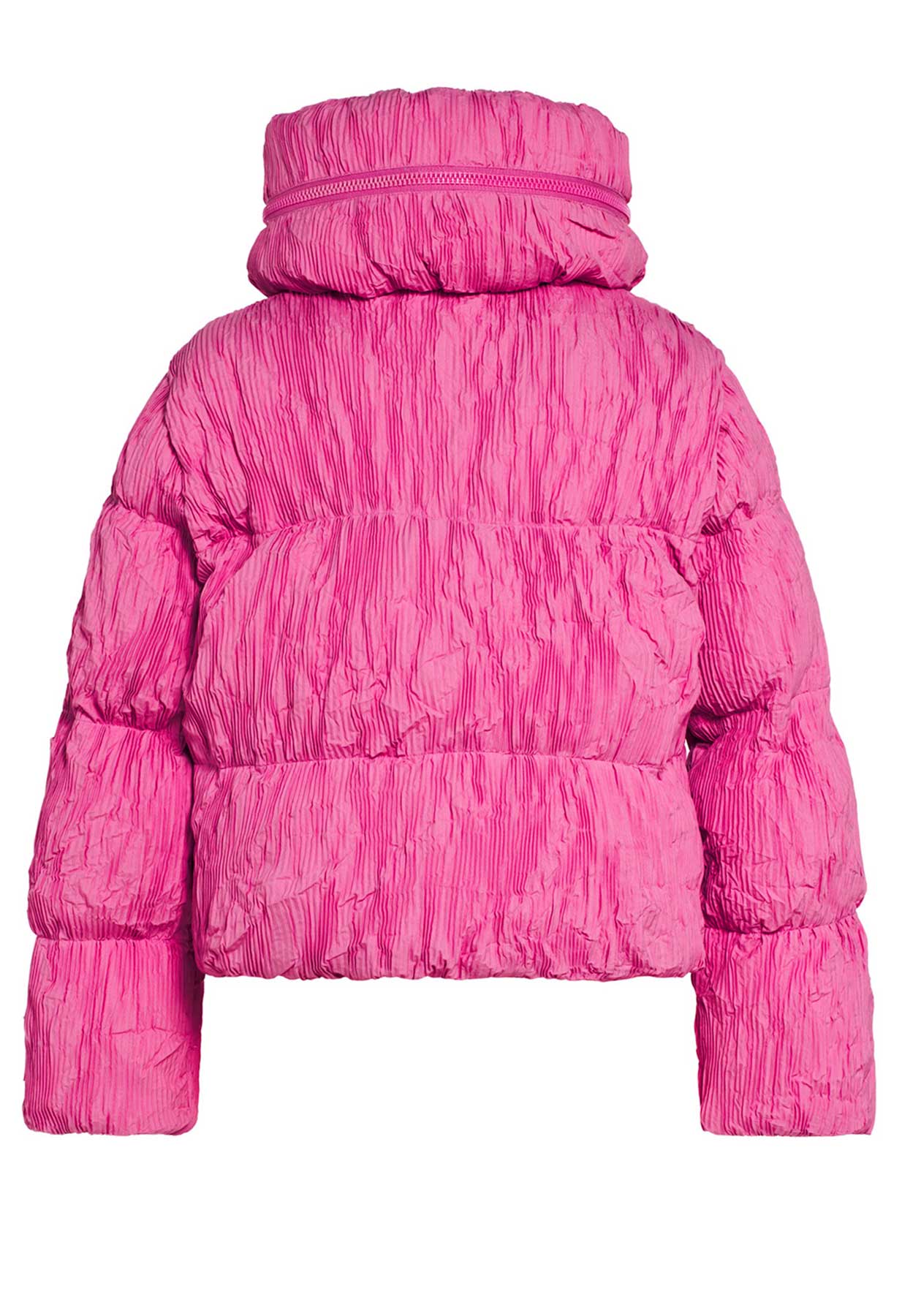 Goldbergh Candyfloss Downfilled Bomber Ski Jacket in Pink