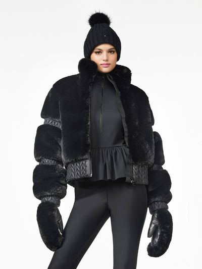 Goldbergh Furry Faux Fur Jacket