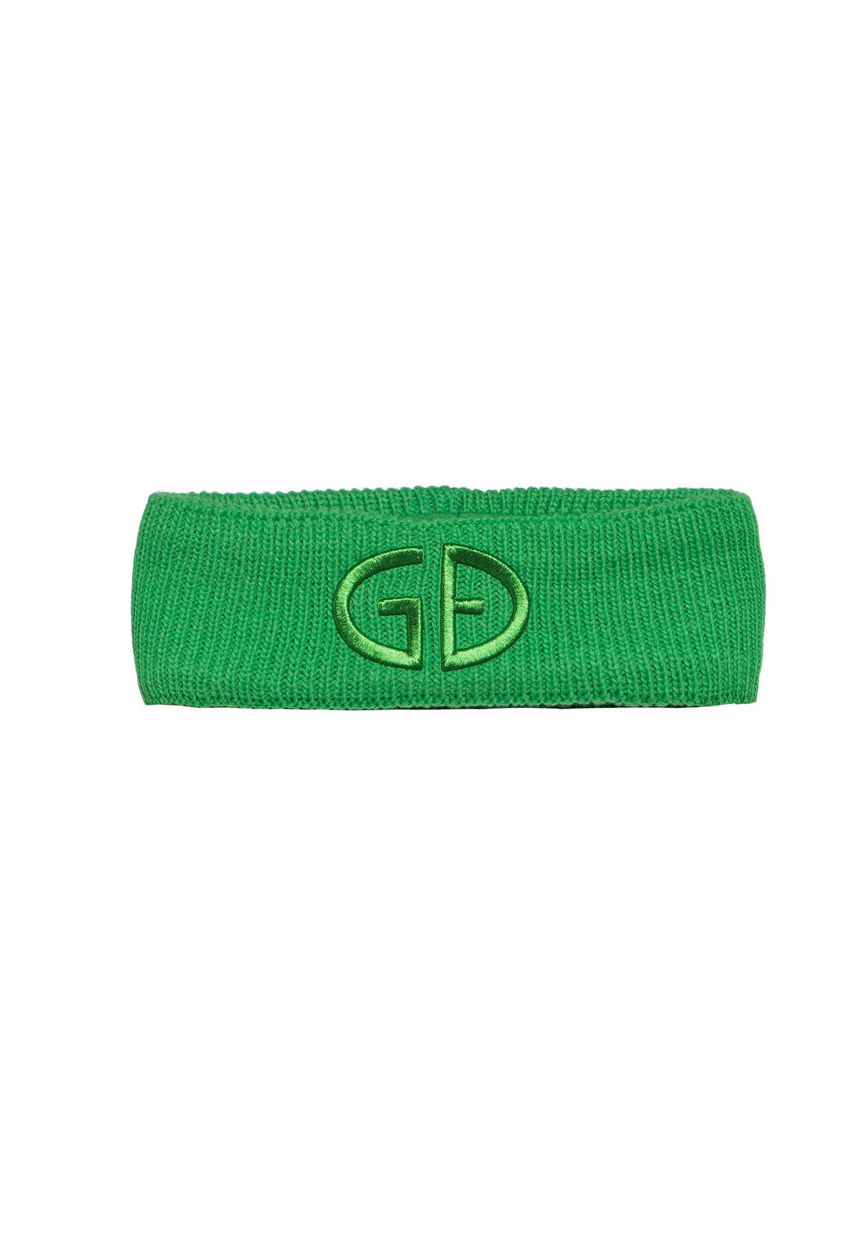 Goldbergh Warmth Chunky Knit Headband in Green