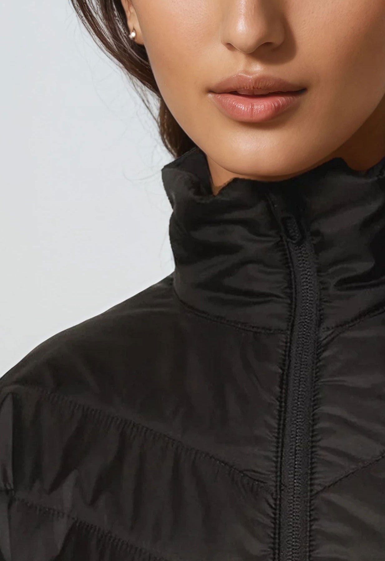 J Lindeberg Gemma Hybrid Jacket in Black