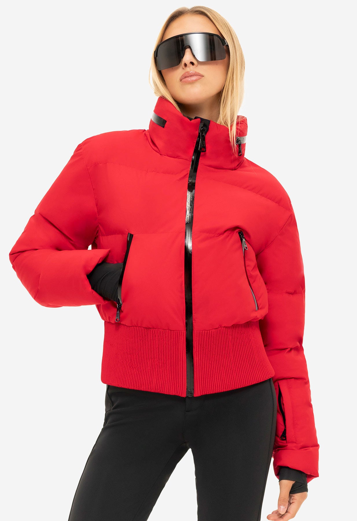 Nikkie Geneva Ski Jacket in Red