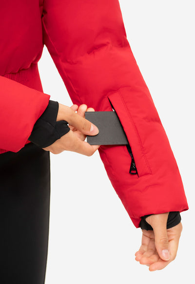 Nikkie Geneva Ski Jacket in Red