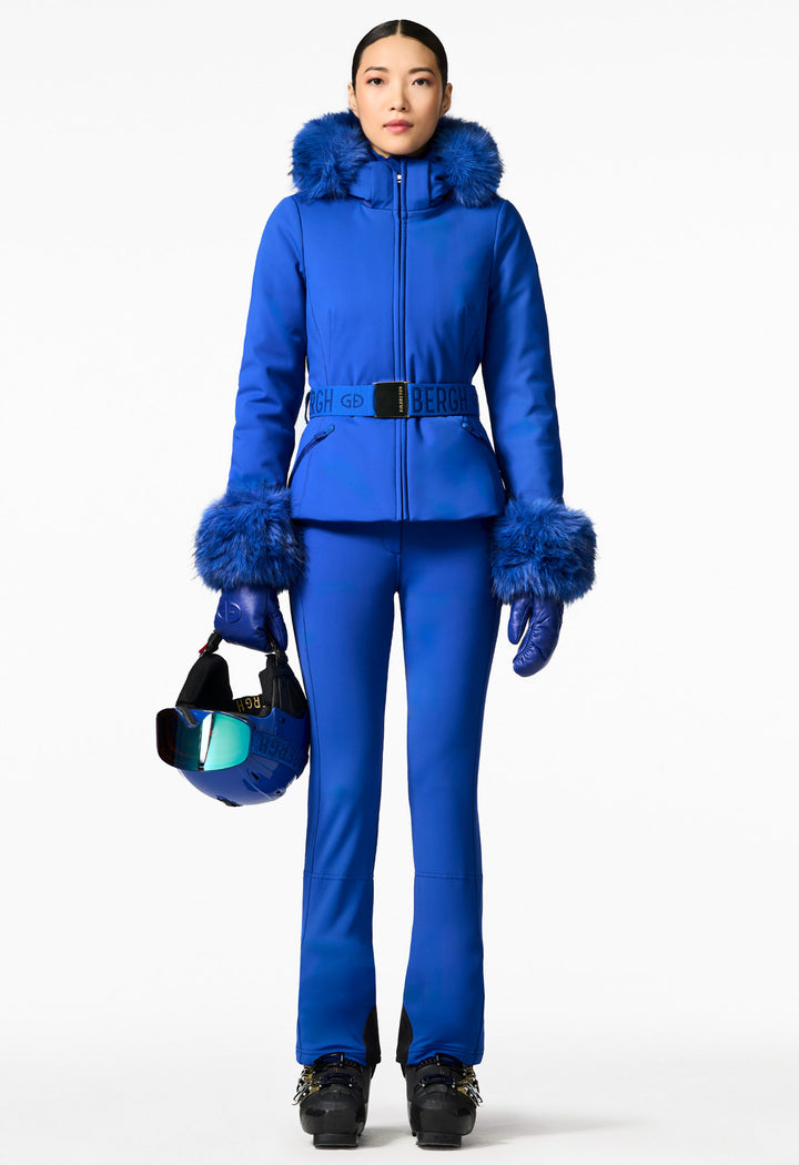 Goldbergh Pippa Dazzling Blue Stretch Ski Pant | Designer  display picture 1