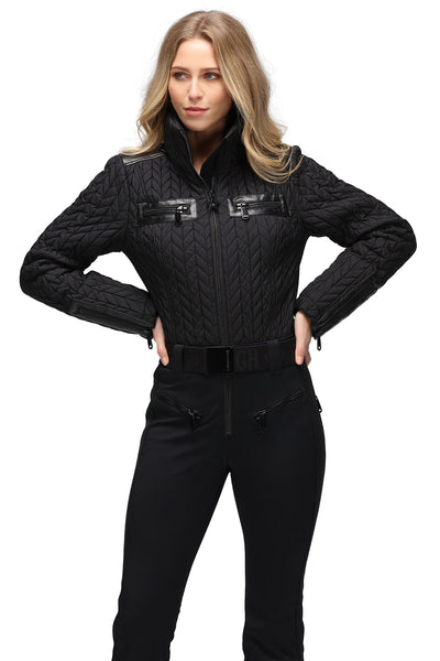 Goldbergh Vision All in One Ski Suit in Black