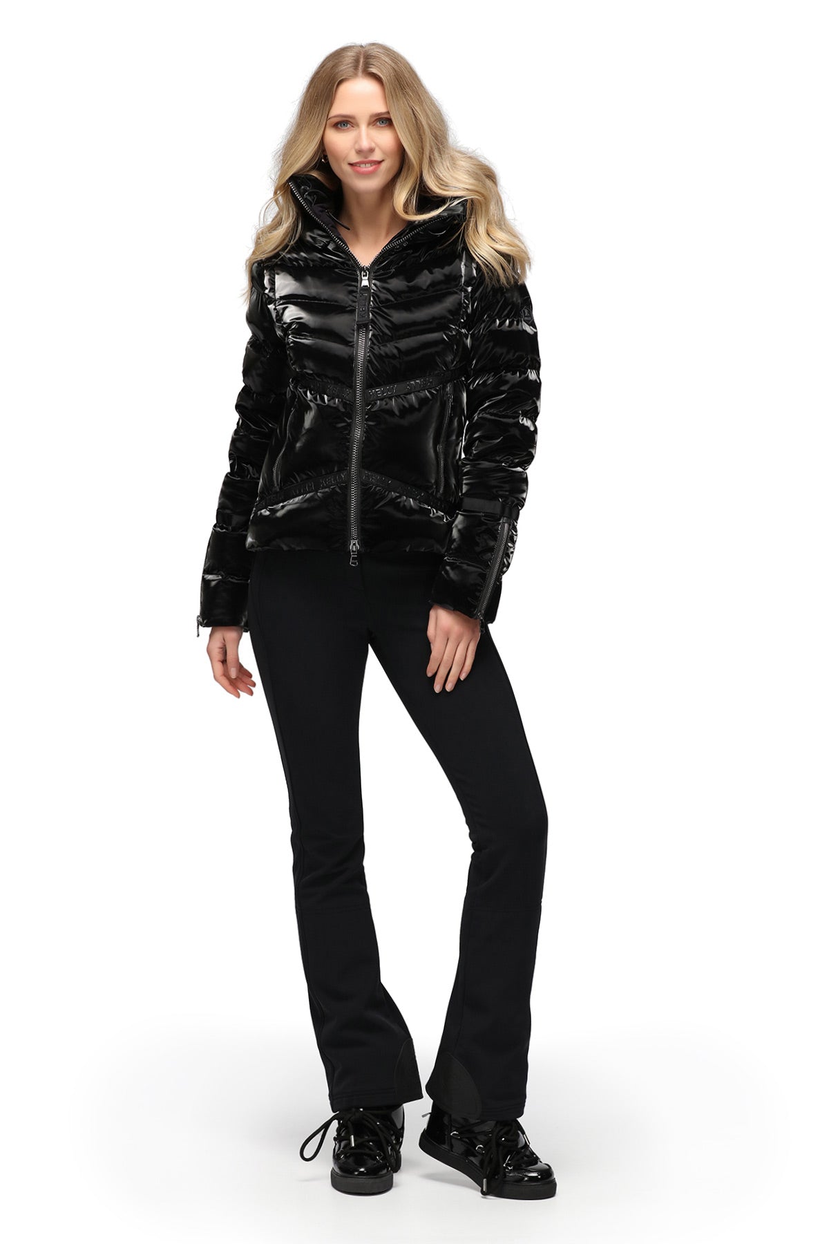 Kelly by Sissy Colorado Black Downfilled Ski Jacket