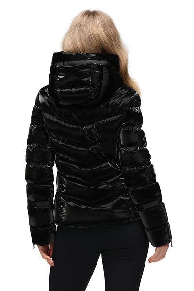 Kelly by Sissy Colorado Black Downfilled Ski Jacket