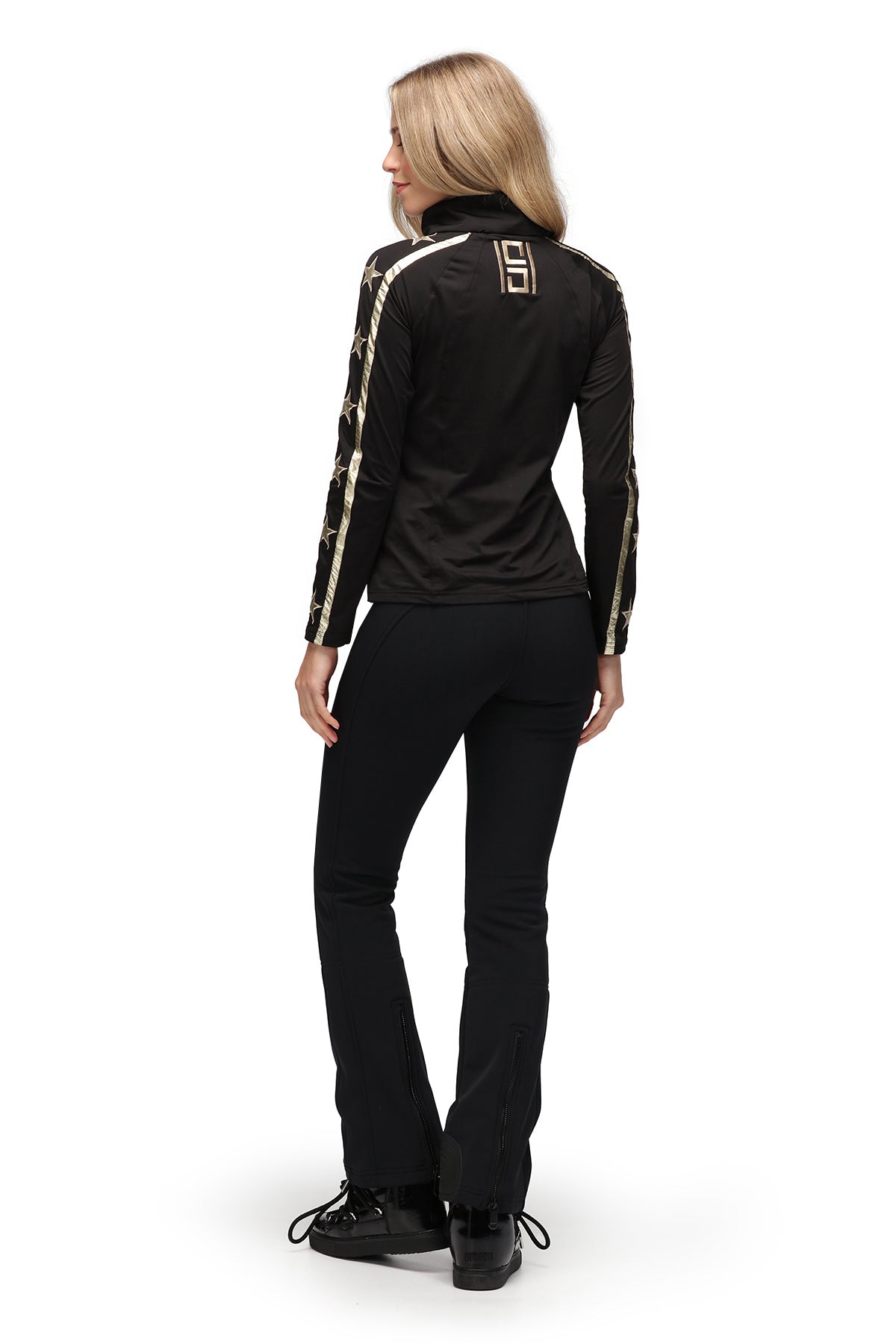 High Society Whitney Base Layer in Black and Gold