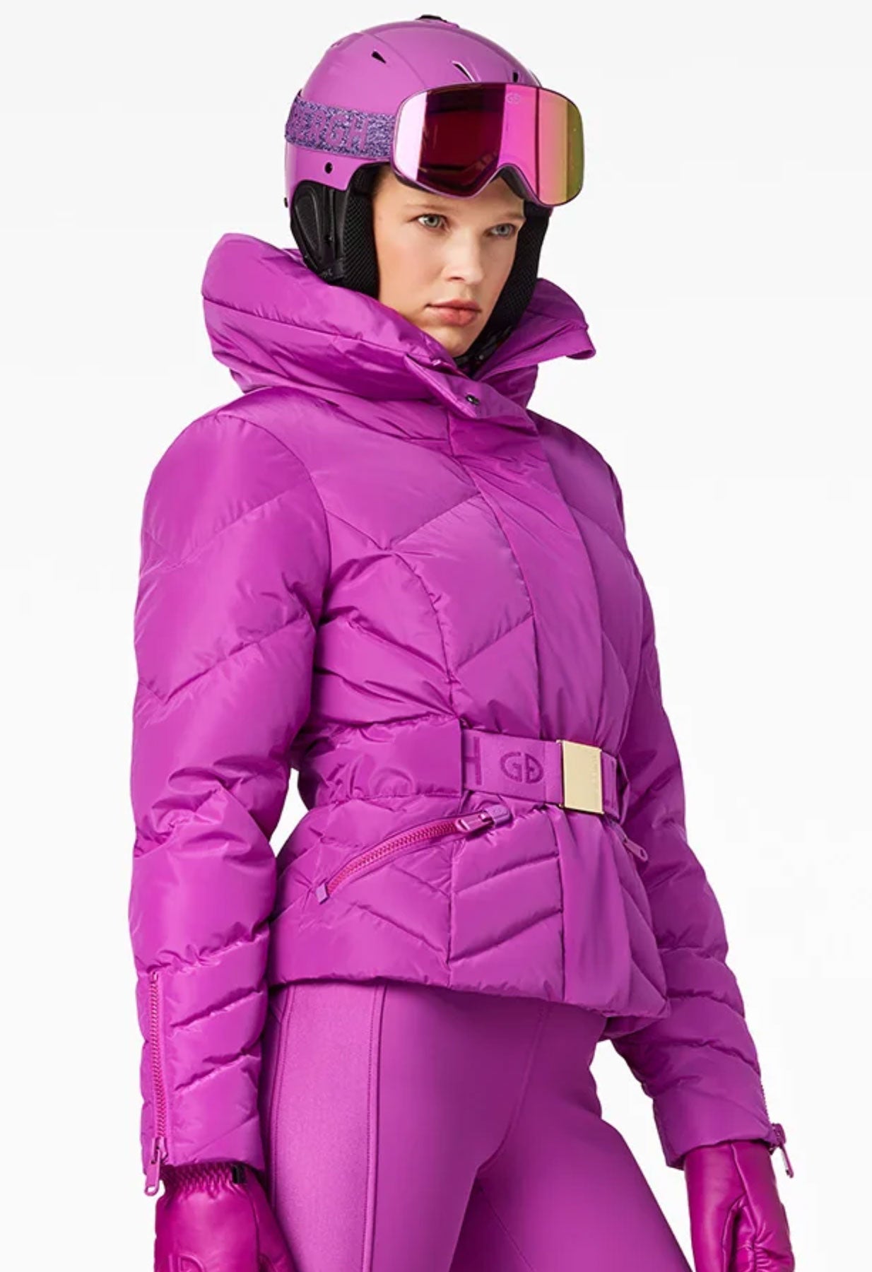 Goldbergh Jive Downfilled Ski Jacket in Viola