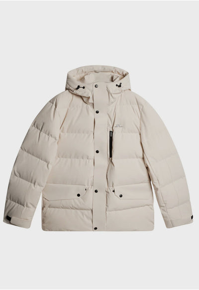 J Lindeberg Leo Men's Down Ski Jacket in Moonbeam