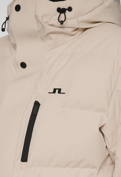 J Lindeberg Leo Men's Down Ski Jacket in Moonbeam