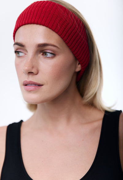 Linla Headband in Red