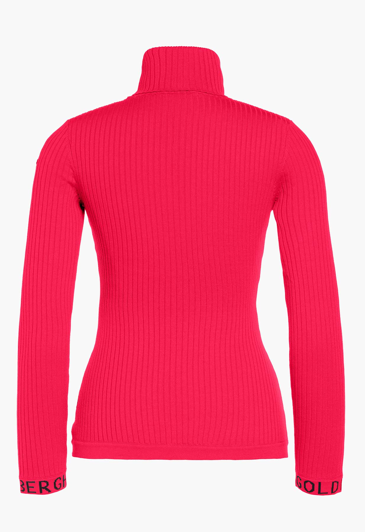Goldbergh Mira Polo Neck Jumper in Italian Rose Pink