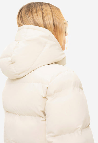 Nikkie Numa Glitter Ski Jacket in Cream
