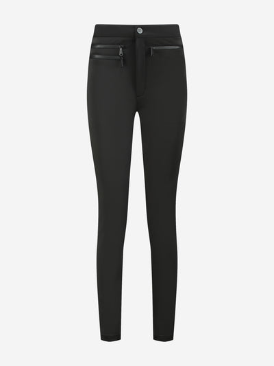 Nikkie Uri Slim Ski Pants with Stirrup in Black