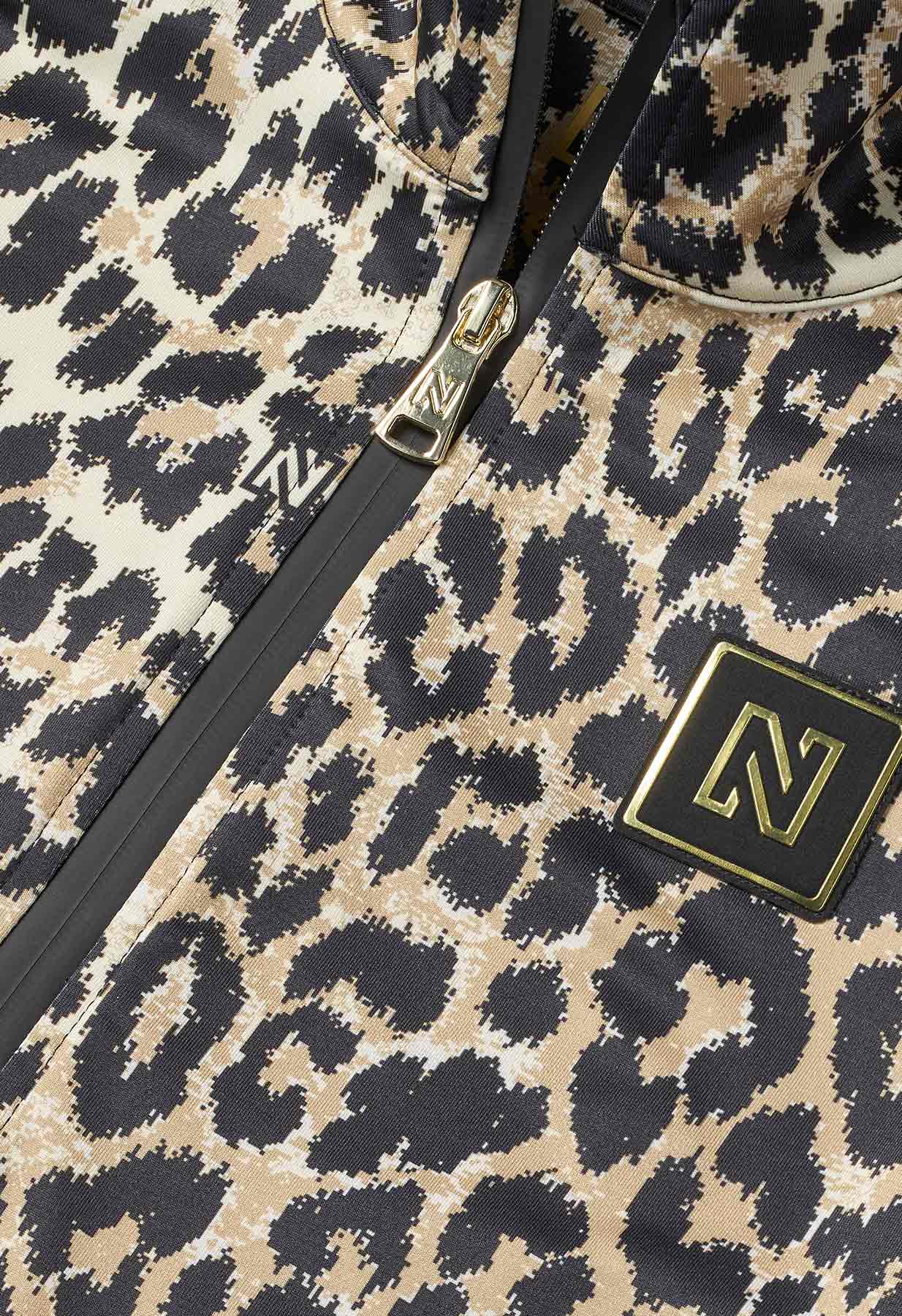 Nikkie Nantes Leopard Ski Pully