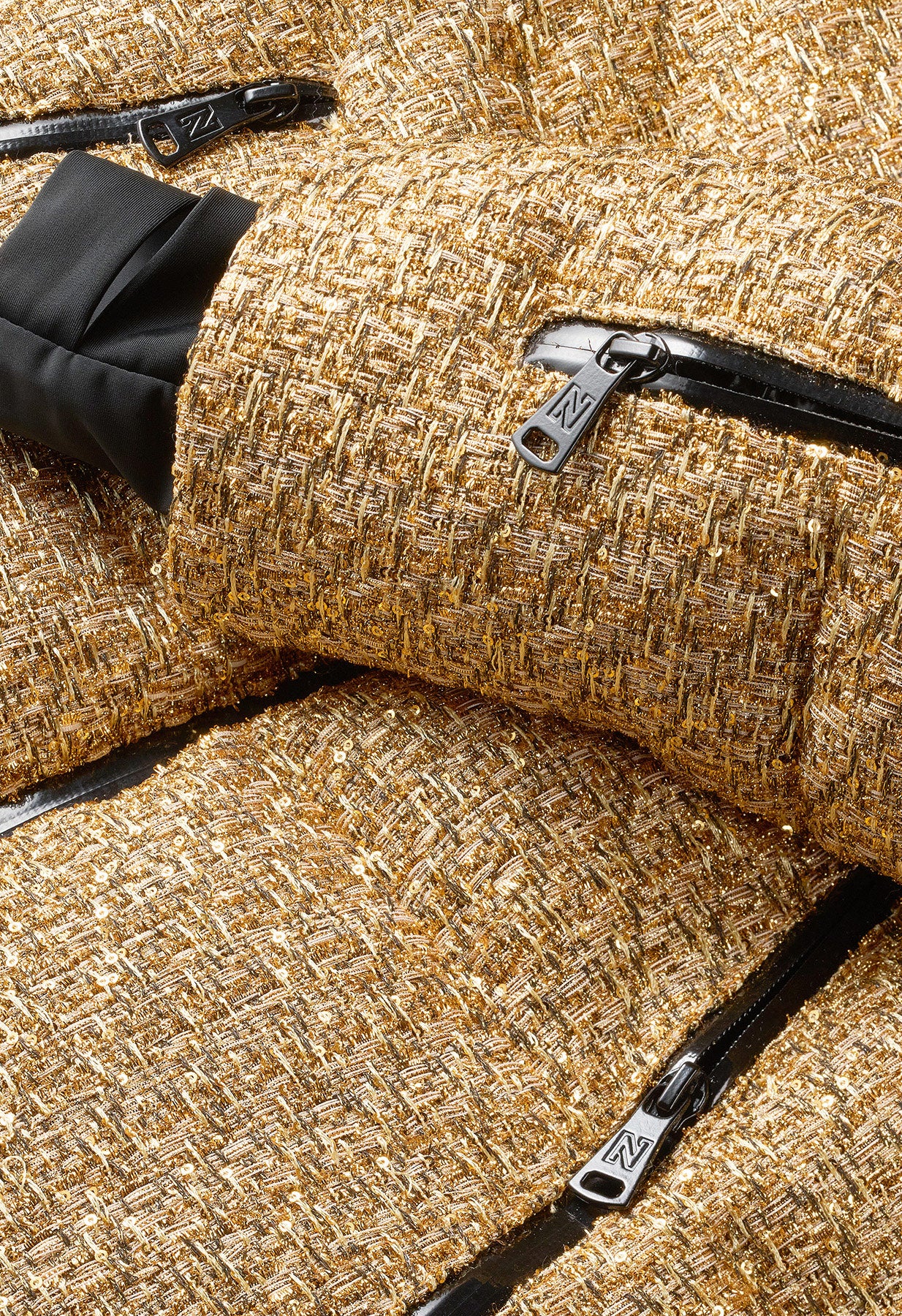 Nikkie Nova Ski Jacket in Gold