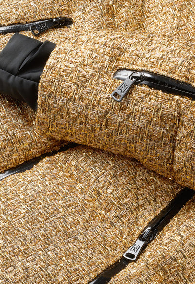 Nikkie Nova Ski Jacket in Gold