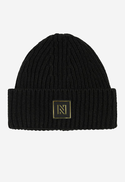 Nikkie Nashville Knitted Beanie in Black