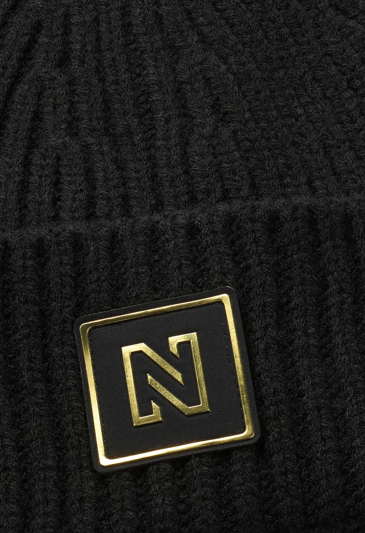 Nikkie Nashville Knitted Beanie in Black