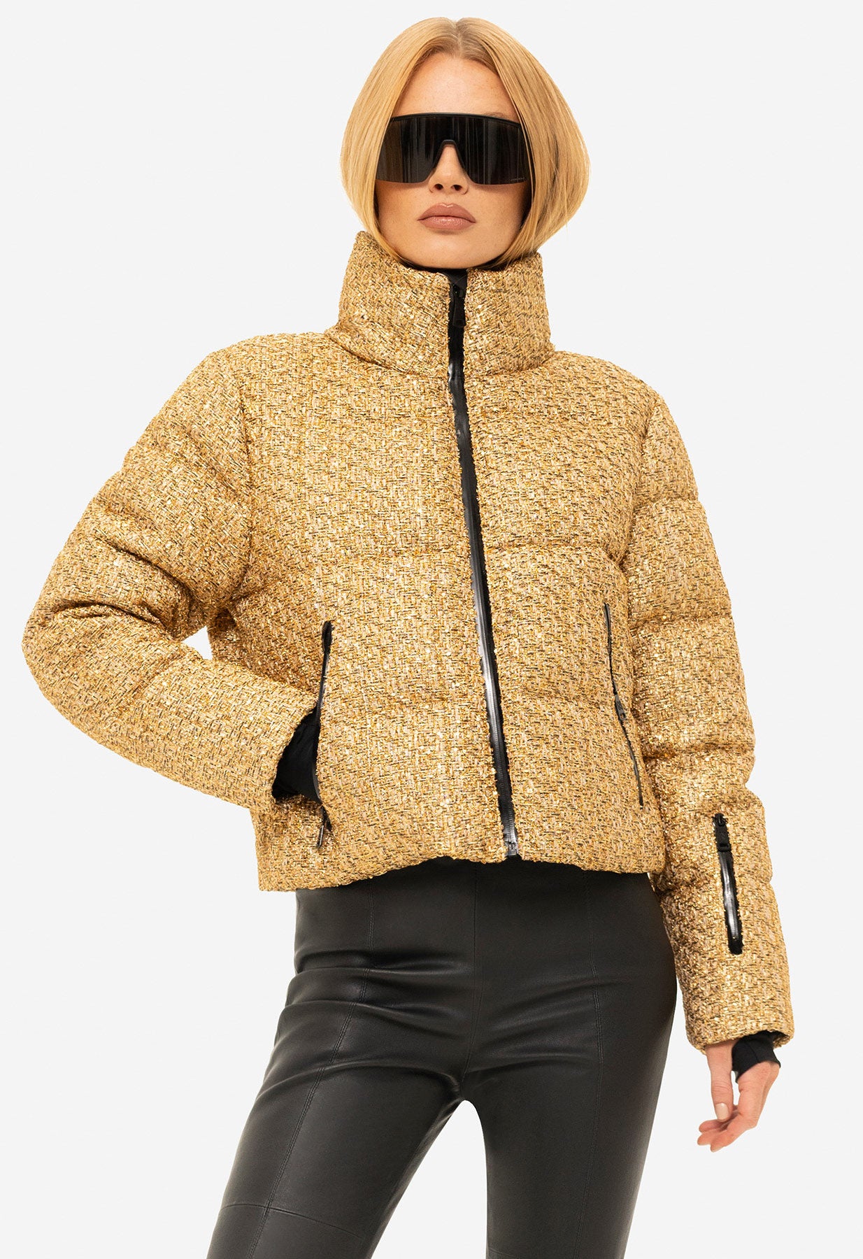 Nikkie Nova Ski Jacket in Gold