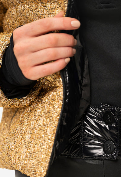 Nikkie Nova Ski Jacket in Gold