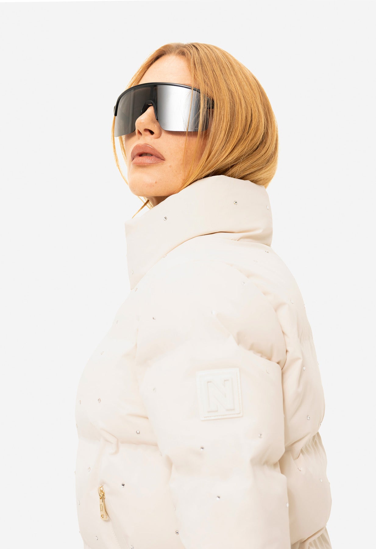 Nikkie Gumeko Ski Jacket in Cream