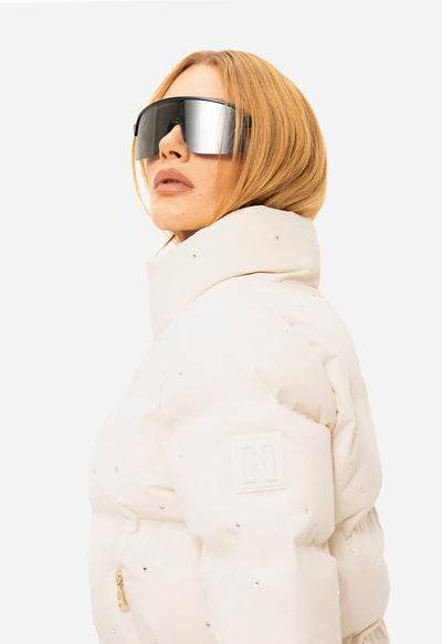 Nikkie Gumeko Ski Jacket in Cream