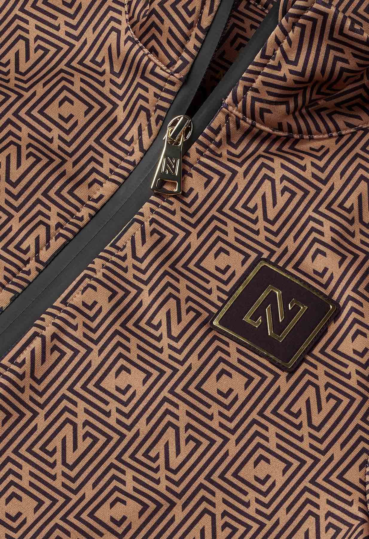 Nikkie Nantes Ski Logo Pully in Camel