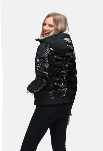 Kelly by Sissy Paris Softshell Ski Jacket in Black