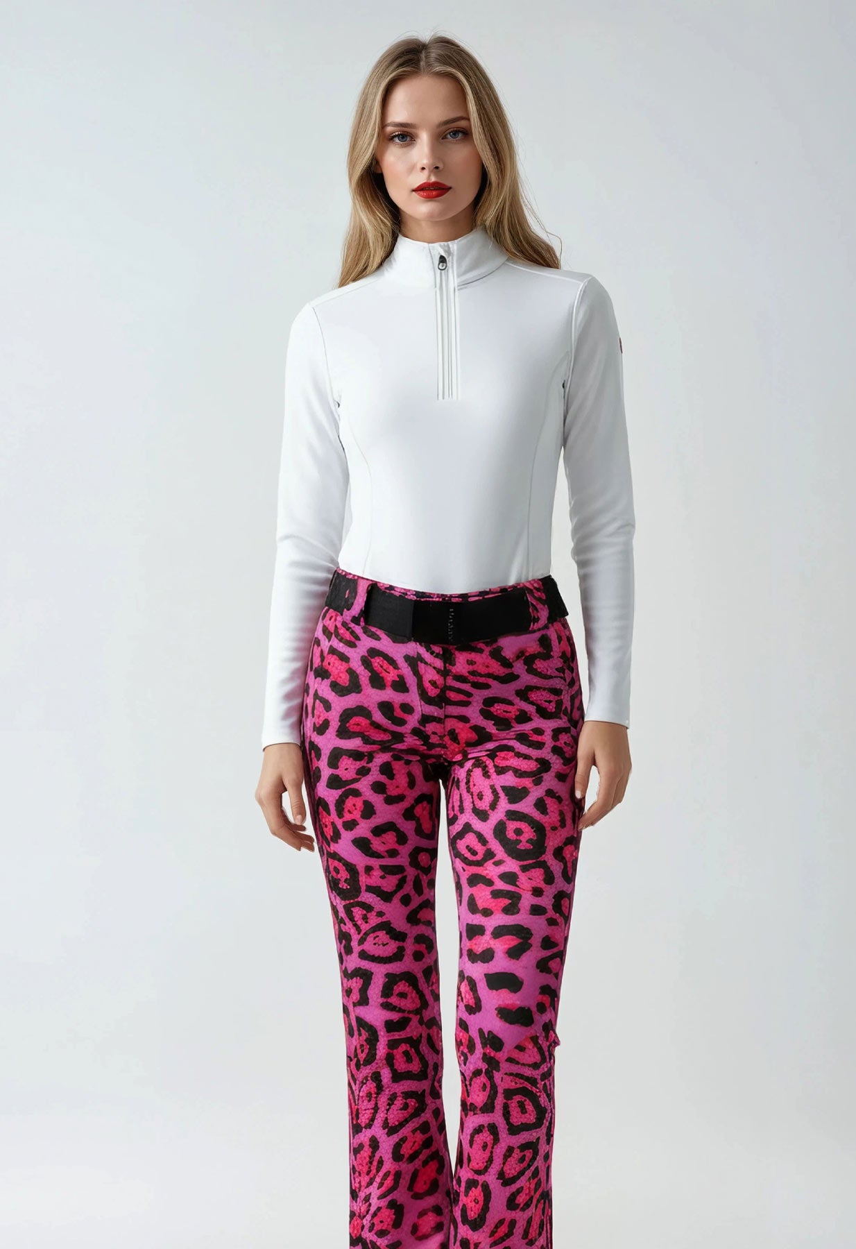 Poivre Blanc Micro Fleece Sweater in White