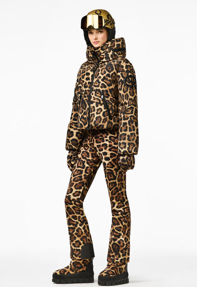 Goldbergh Brave Helmet in Jaguar Print