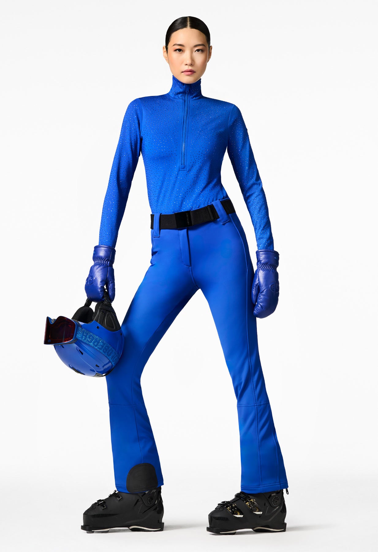 Goldbergh Pippa Dazzling Blue Straight Stretch Ski Pant Longer Length