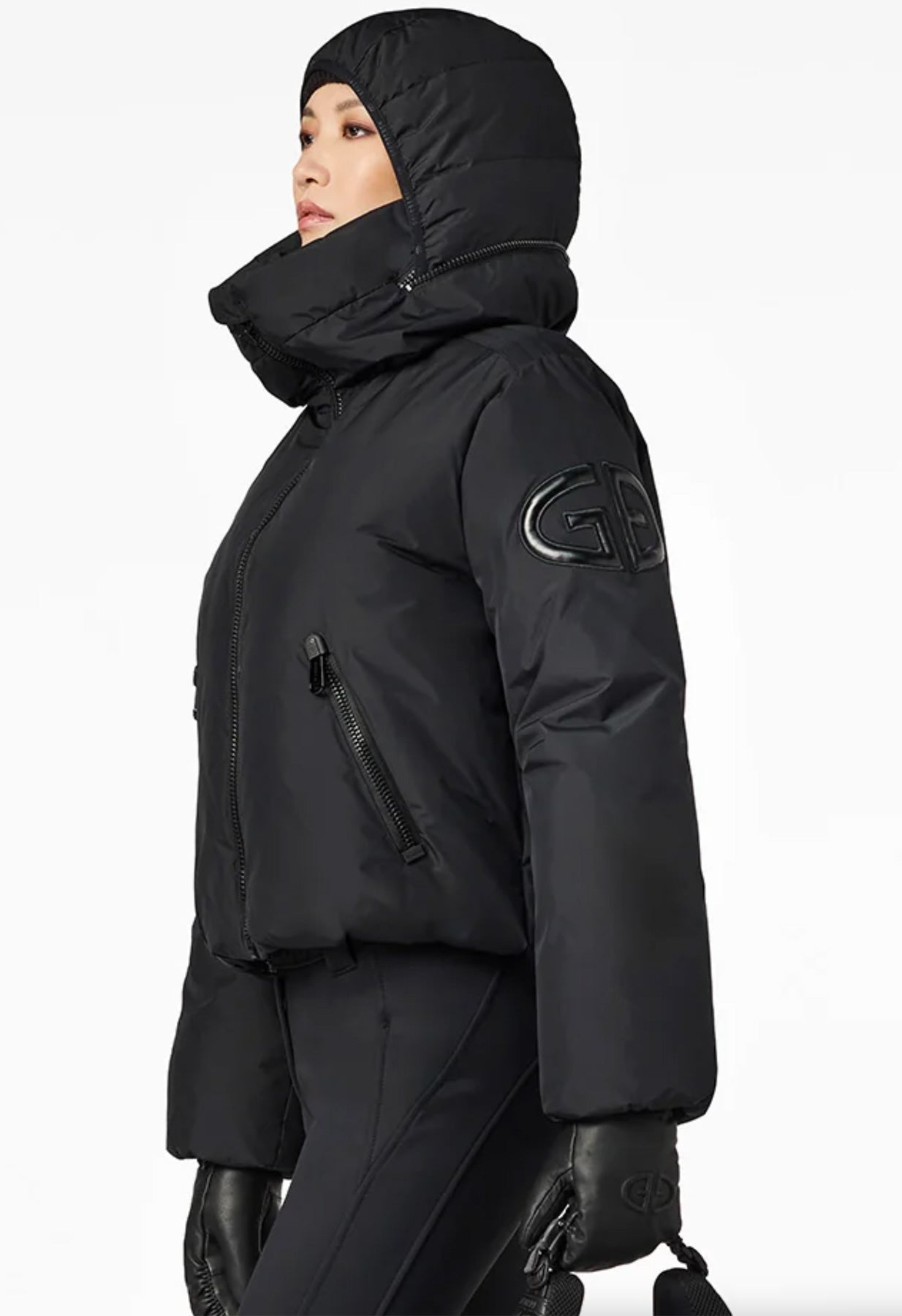 Goldbergh Porter Downfilled Ski Jacket in Black