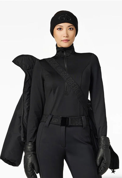 Goldbergh Porter Downfilled Ski Jacket in Black