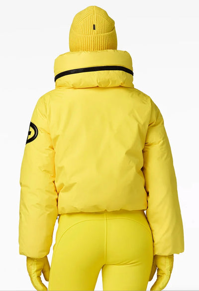 Goldbergh Porter Downfilled Ski Jacket in Limone Yellow