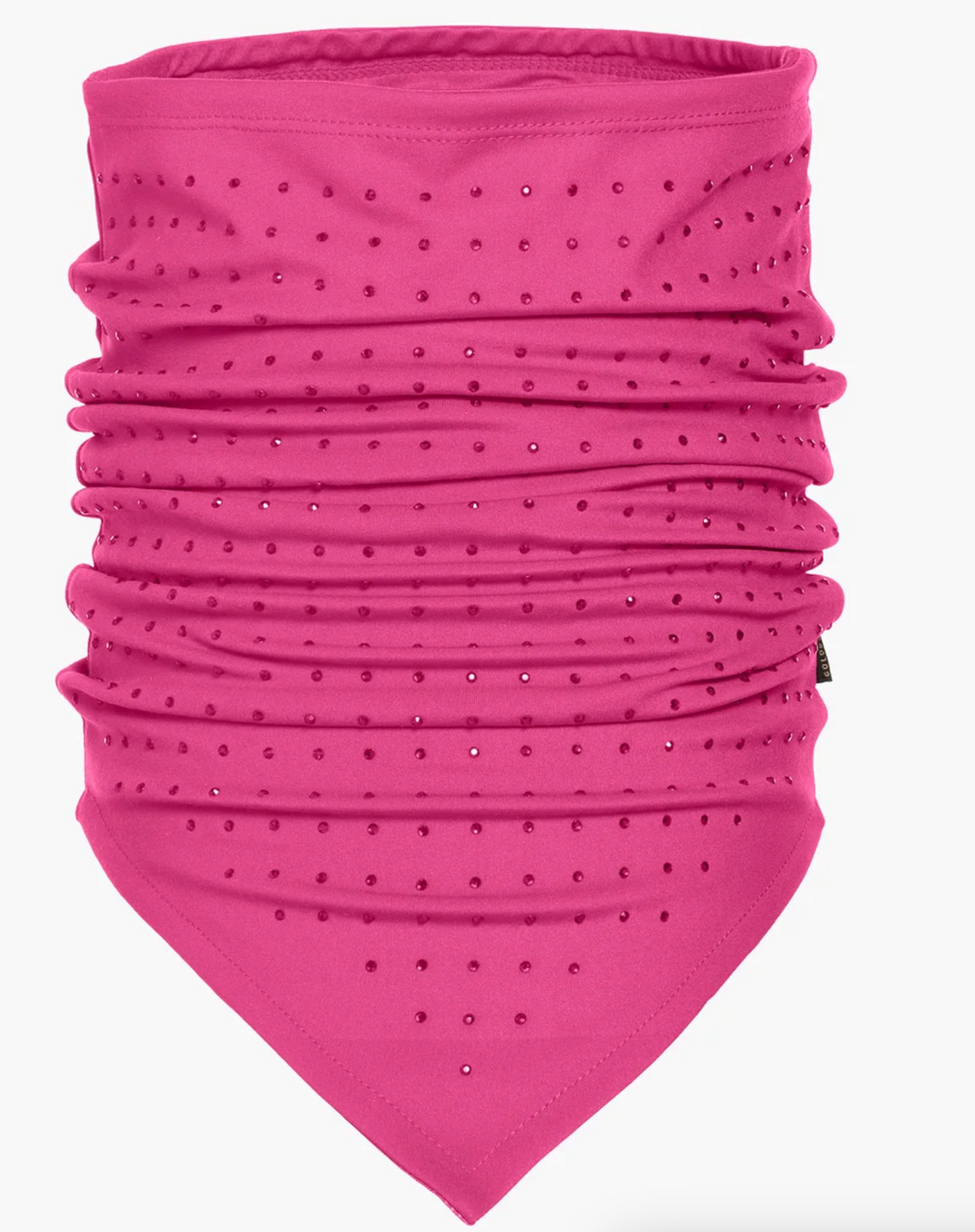 Goldbergh Gemmy Scarf Neckwarmer in Pink with Sparkles