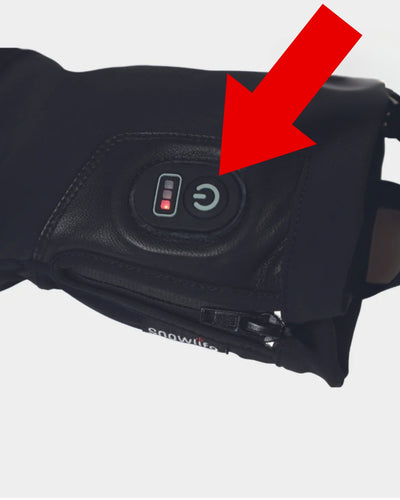 Snowlife Men's Heat DT Ski Glove with Rechargeable Batteries