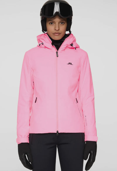 J Lindeberg Starling Ski Jacket in Pink