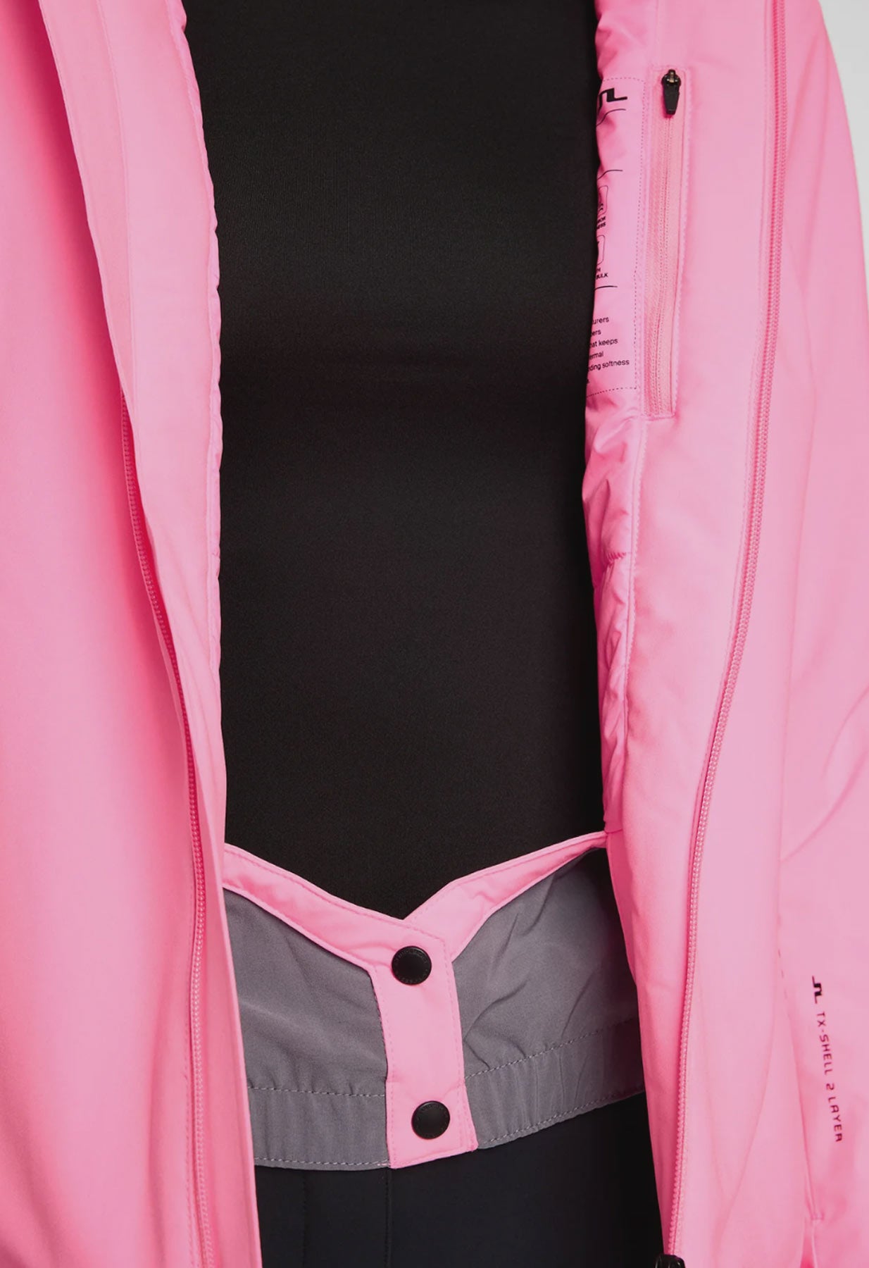 J Lindeberg Starling Ski Jacket in Pink